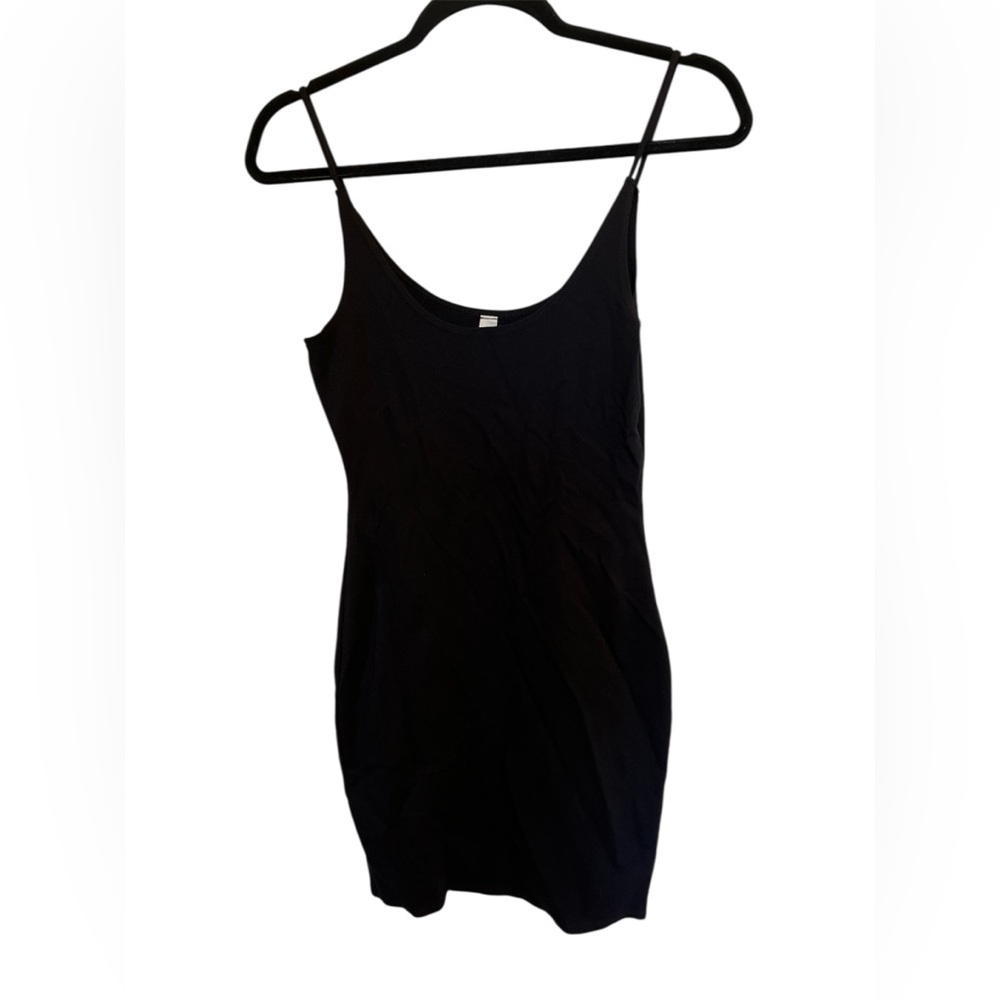 Hello Miss Black Women's Spaghetti Strap Dress